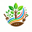 Logo de Jardin en couleurs
